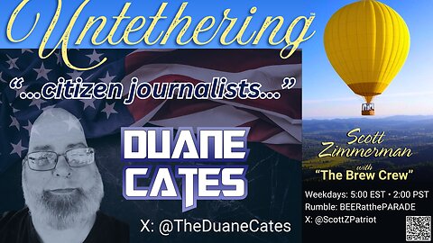 "UNTETHERING": Duane Cates... "Surviving the Long Slog"