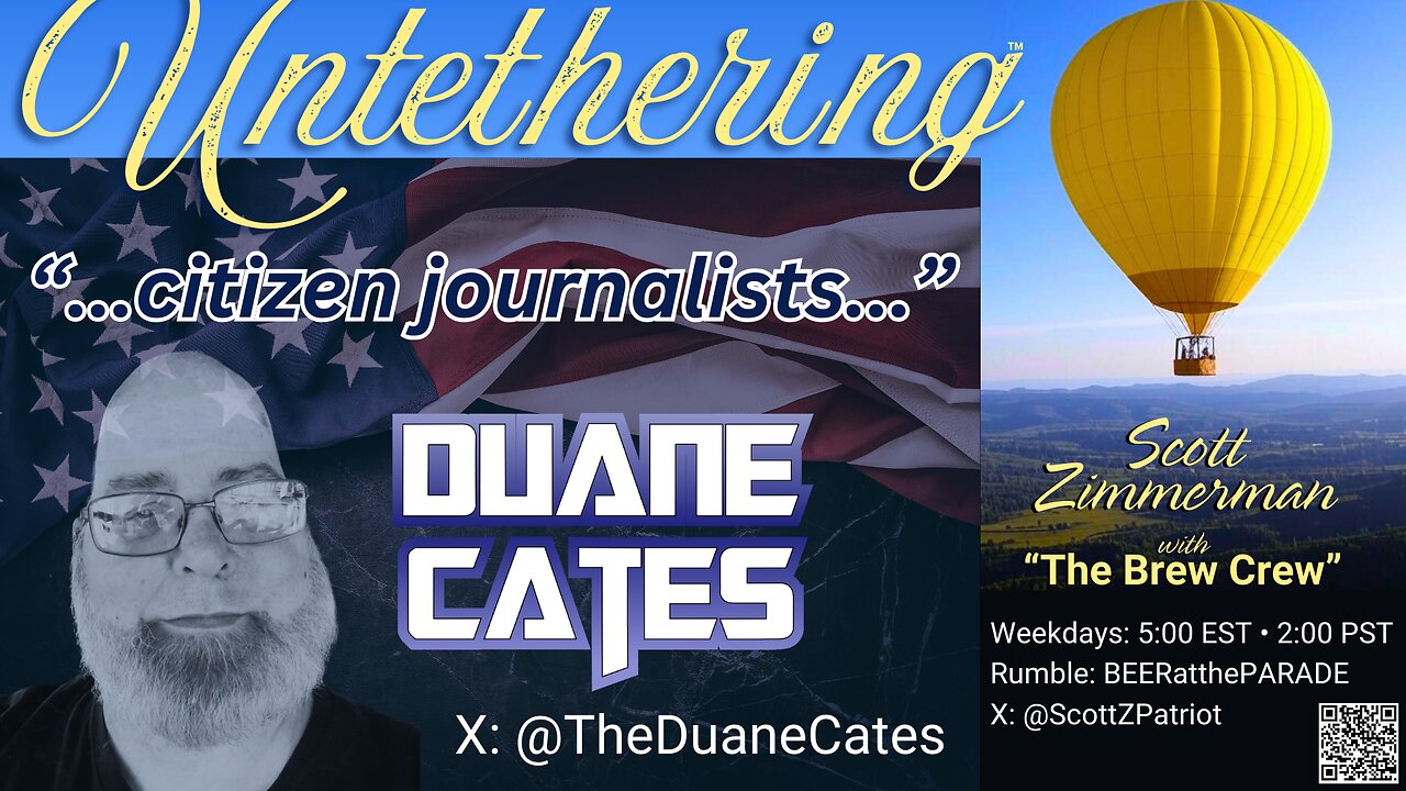 "UNTETHERING": Duane Cates... "Surviving the Long Slog"