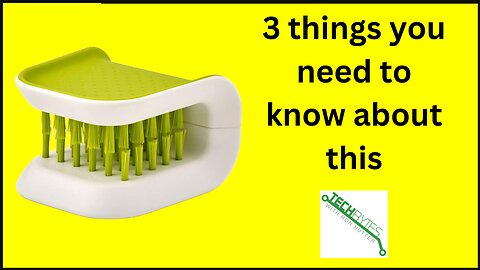 3 things you need to know about Joseph Joseph BladeBrush Knife and Cutlery Cleaner