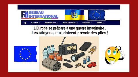 L'EUROPE et sa guerre "imaginaire" ... (Hd 1080)