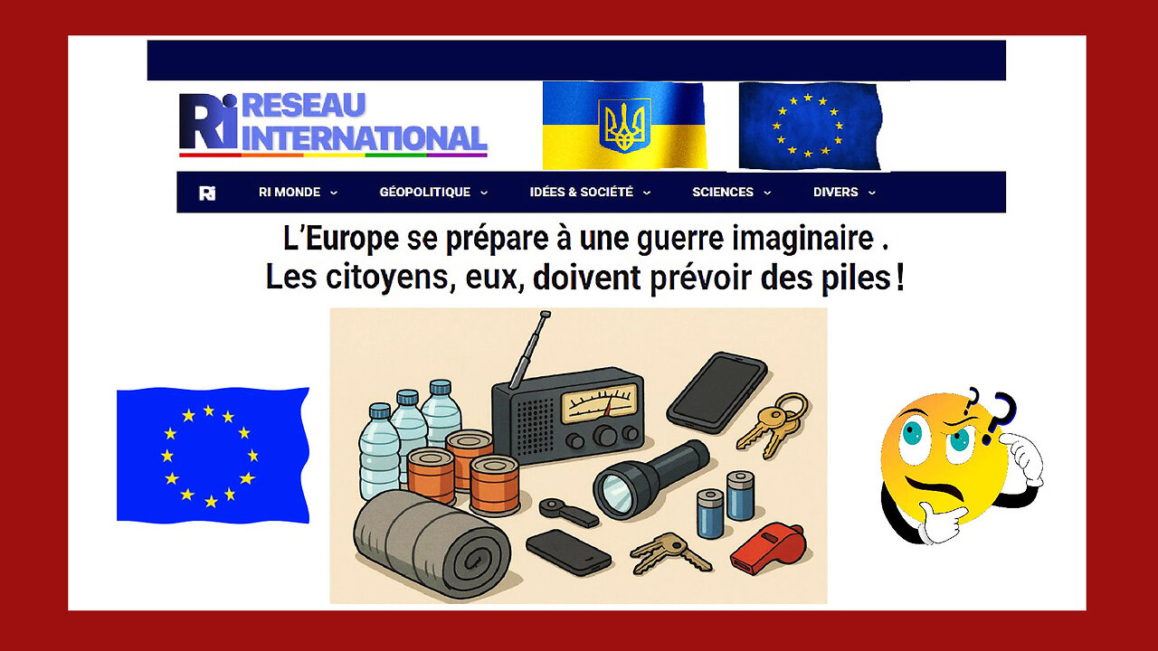 L'EUROPE et sa guerre "imaginaire" ... (Hd 1080)