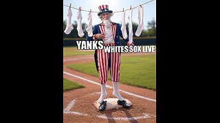 HANGIN' THE #WHITE #SOX OUT TOO DRY, #YANKS #WHITE #SOX #LIVE... ( #RAIN IN FORECAST )