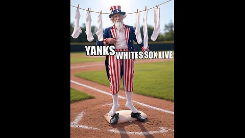 HANGIN' THE #WHITE #SOX OUT TOO DRY, #YANKS #WHITE #SOX #LIVE... ( #RAIN IN FORECAST )