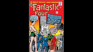 Fantastic Four #9 1962 Facsimile Comic Book Review