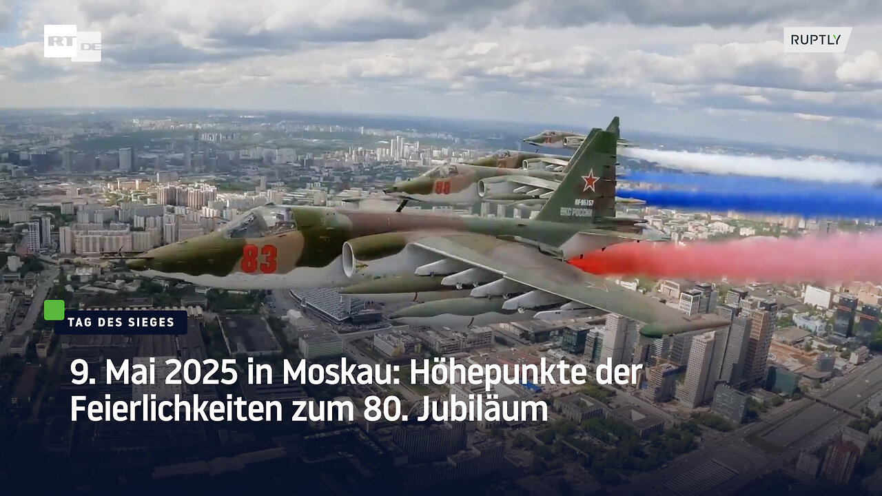 9. Mai 2025 in Moskau: Höhepunkte der Feierlichkeiten zum 80. Jubiläum
