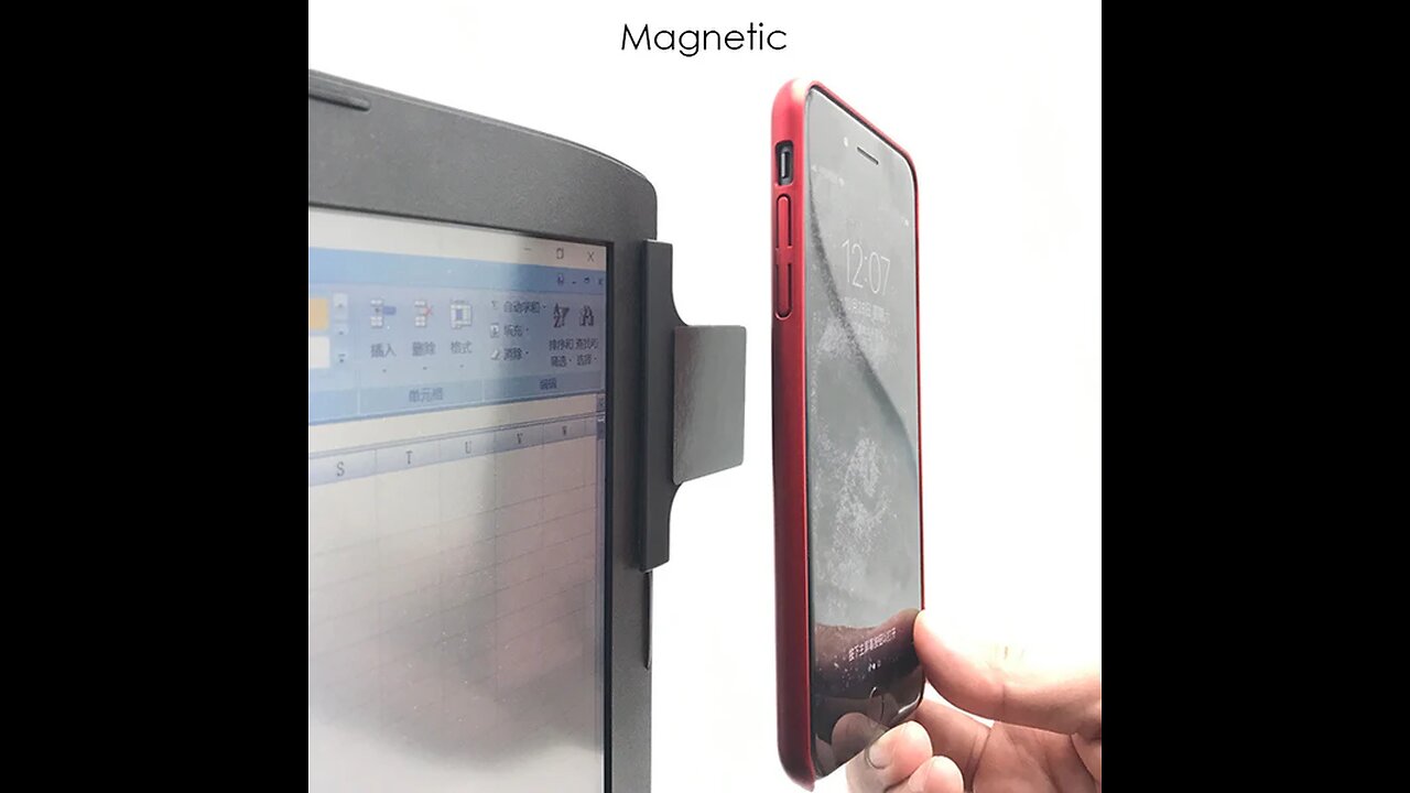 Multitasking Made Easy with Magnetic Phone Mount