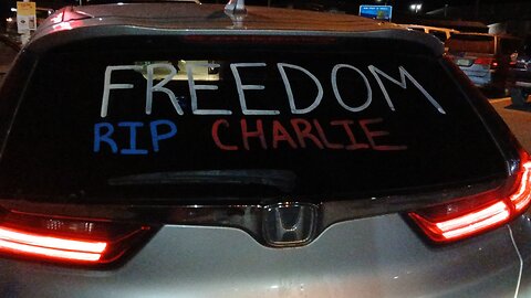 Charlie Kirk Candlelight Vigil