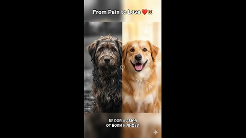 ✨ From abandonment to love: the transformation that will move you! 🐶💖