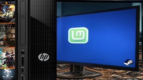 Linux Mint Gaming on an HP Slimline 270