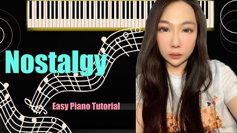 Nostalgy PIANO | Easy Short Slow Tutorial