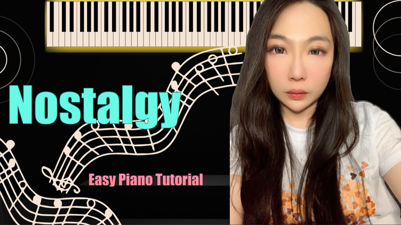 Nostalgy PIANO | Easy Short Slow Tutorial