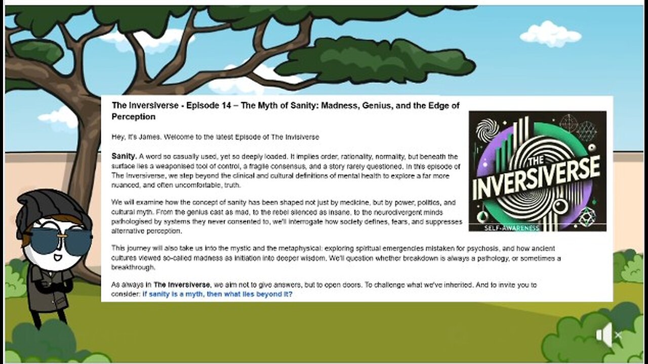 The Inversiverse - Episode 14 - The Myth of Sanity: Madness, Genius & The Edge of Perception