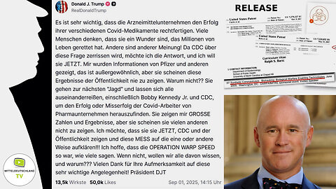 Dr. David Martin ruft Donald Trump auf: „Ein Tweet, der für Verwirrung sorgte“