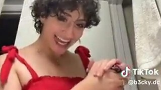 Jewess Realized She Is Identical To The Happy Merchant Meme
