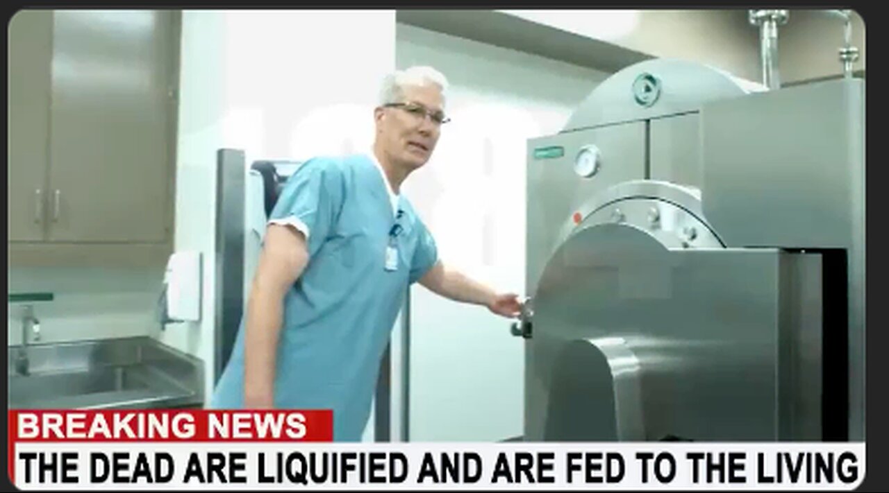 From Crap to Tap! You may be eating and drinking dead people - Soylent Green has arrived.