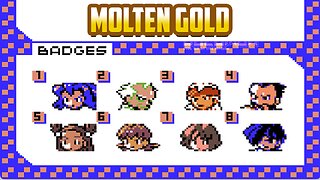Pokemon Molten Gold - GBC ROM Hack, similar to Righteous Red with QoL, New Moves, New Pokemon, etc..