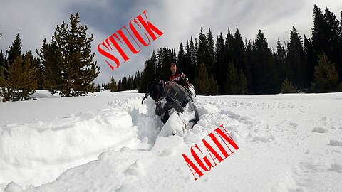 Stuck in the mountains of Wyoming!