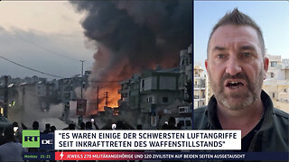 RT-Korrespondent: Israelische Kampfflugzeuge bombardierten Ort in Südlibanon