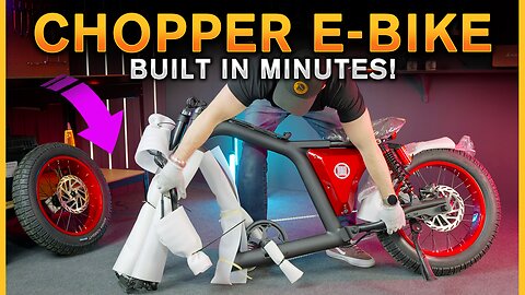 Mangosteen Chopper E-Bike – Easy Unboxing & Assembly Guide 🛠️