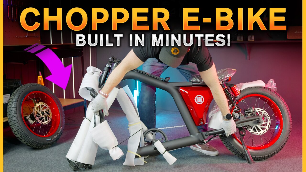 Mangosteen Chopper E-Bike – Easy Unboxing & Assembly Guide 🛠️