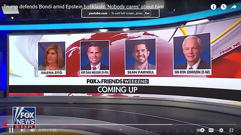 x407d: Fox News - Trump defends Bondi amid Epstein backlash: 'Nobody cares' about him