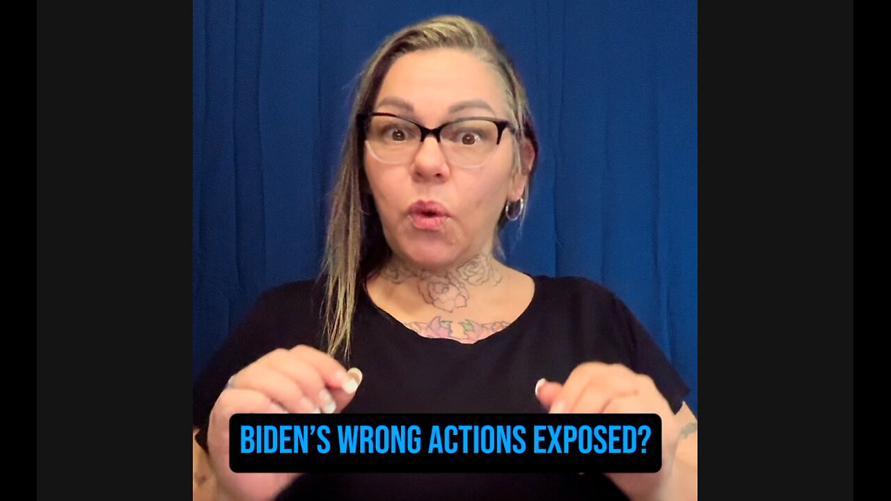 🚨 Biden’s Wrong Actions Exposed?! 😱 #ASL #deaf #realtalk #signlanguage