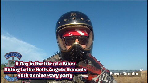 A Day in the life of a Biker Riding to the Hells Angels Nomads 60th anniversary party