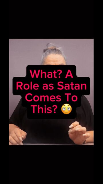 As A Satan In A Church’s Play? 🤦🏻‍♀️