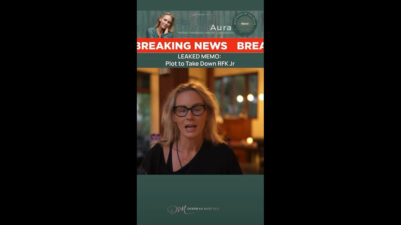 Leaked Plot To Take Down RFK JR