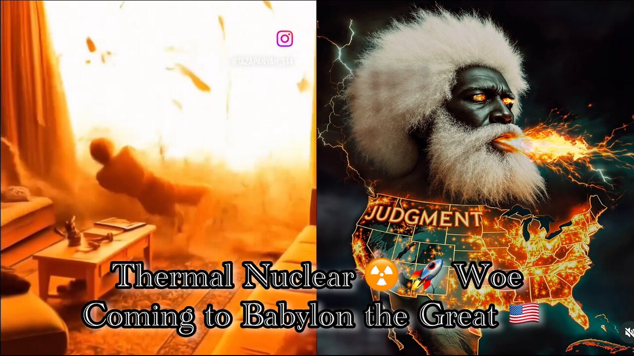Thermal Nuclear ☢️ 🚀 Woe Coming To Babylon the Great 🇺🇸