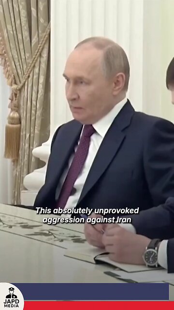 Is Putin siding with Iran, or just playing politics by condemning aggression in Moscow talks?