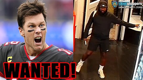 NFL GOAT Tom Brady ROBBED BLIND by Black Thief of $10,000 in sports merch!