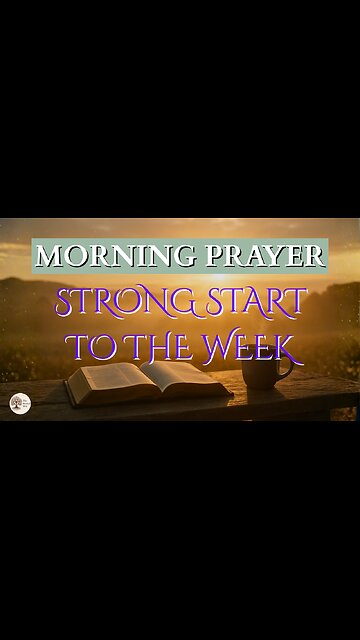 Morning Prayer for a Strong Start to the Week