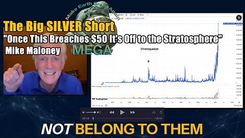 The Big SILVER Short "Once This Breaches $50 It's Off to the Stratosphere" - Mike Maloney