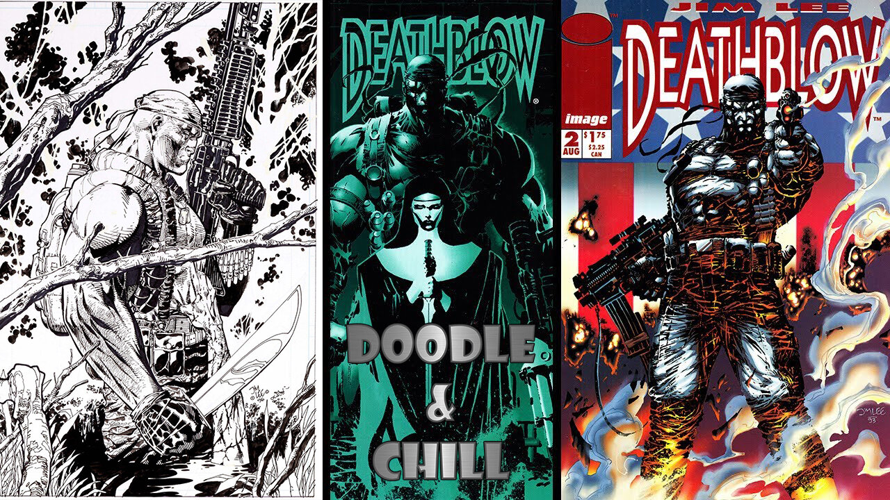 Doodle & Chill Image founders Phase 2: Jim Lee Deathblow #Deathblow #image