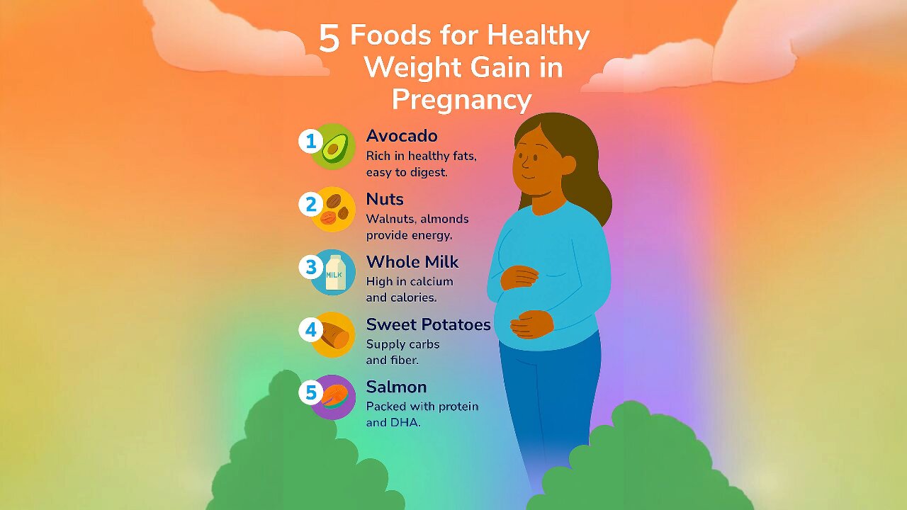 Fuel Your Pregnancy! Top 5 Foods for Healthy Weight Gain