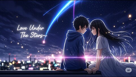“Love Under The Stars ✨ | Anime Aesthetic Romance”