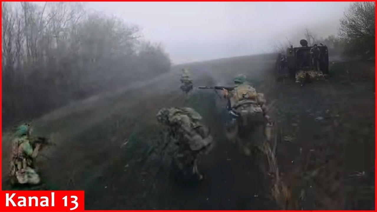 Video of Russian volunteers fighting in Ukrainian army in operation against Putin’s army
