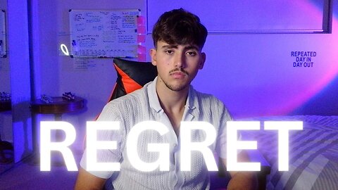 The Pain of Regret Pushed Me...