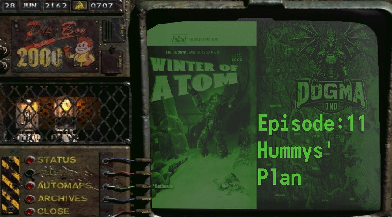 Dogma DnD| Fallout TTRPG: Winter of Atom| Ep: 11 (Hummys' Plan)