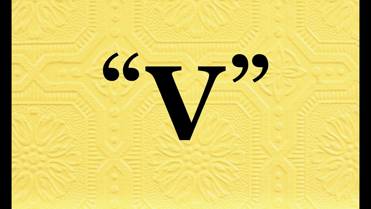 The Jesuit Vatican Shadow Empire 381 - "V" For ... ?