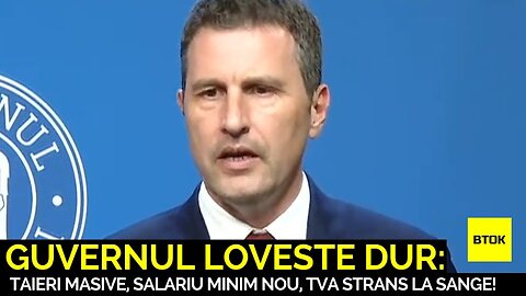 ⚠️ GUVERNUL LOVESTE DUR: TAIERI MASIVE, SALARIU MINIM NOU, TVA STRANS LA SANGE! 💸🚨