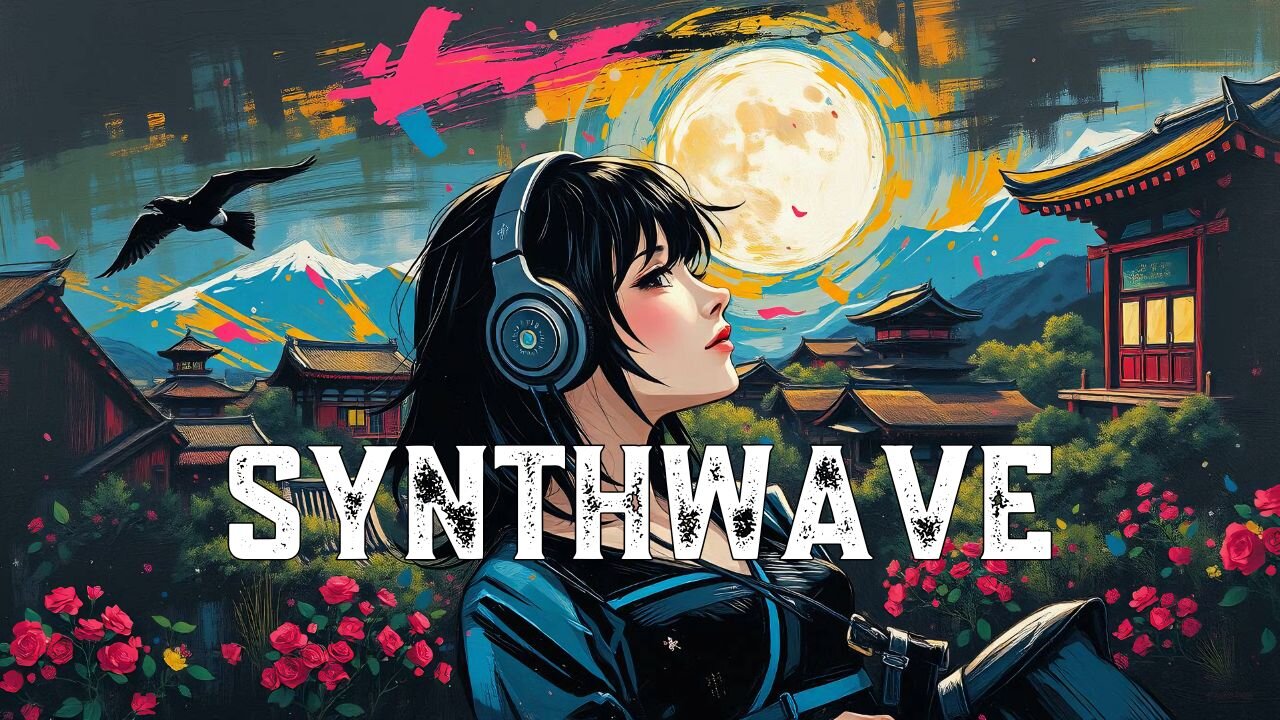 Quantum Rush: Synthwave Music for Work, Study, Relax and Sleep