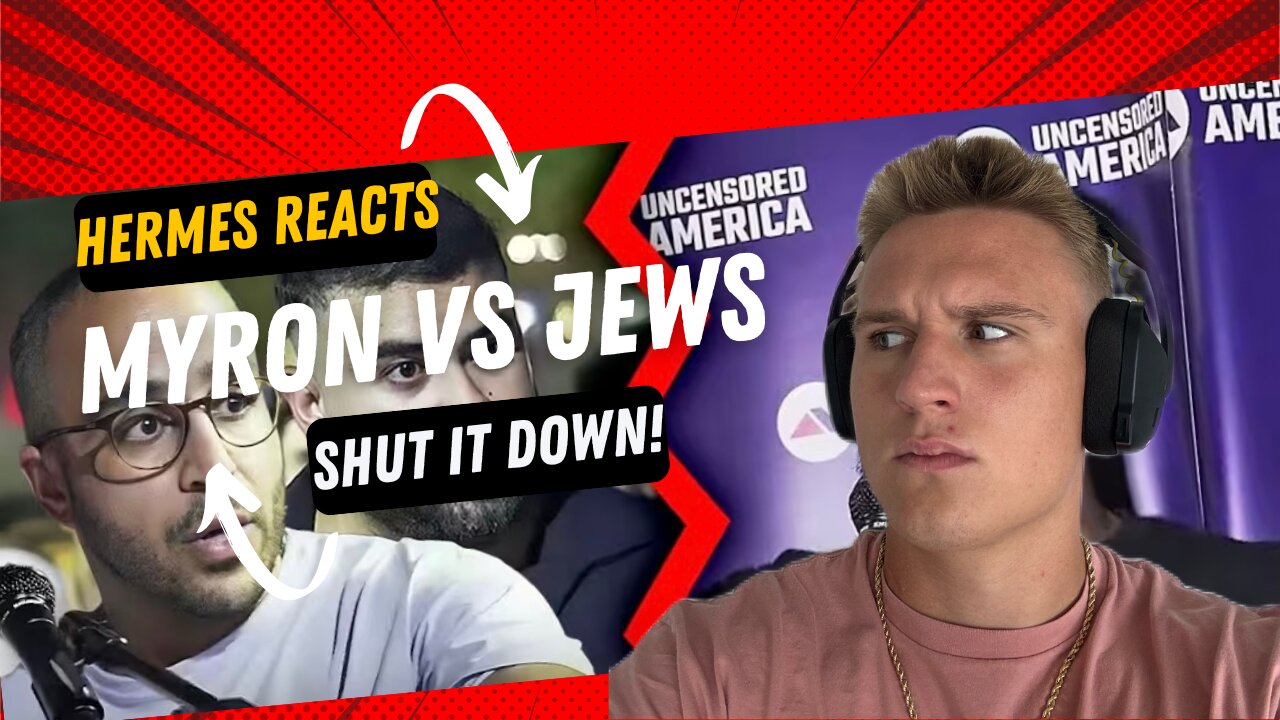 Hermes REACTS to 10 Jews Ganging Up on Myron