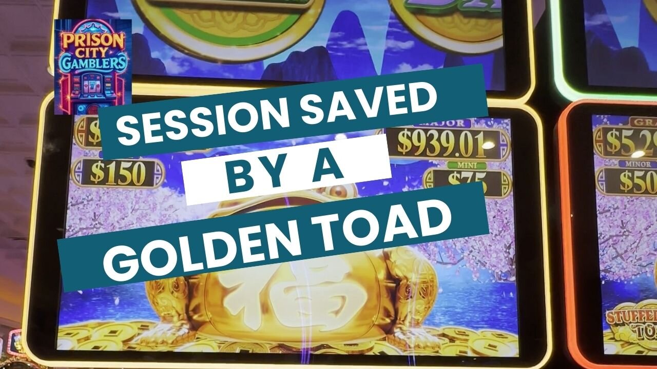 Session saved by a Golden Toad 🐸🎰💵