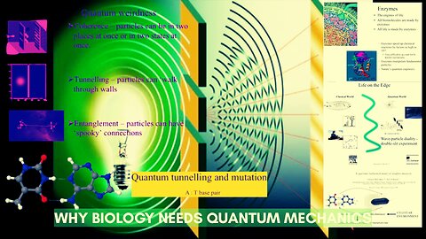 Friends Of Imperial College: Why Biology Needs Quantum Mechanics - The Origins Of Mutants