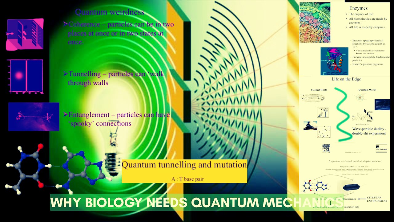 Friends Of Imperial College: Why Biology Needs Quantum Mechanics - The Origins Of Mutants