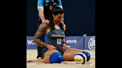 Meet the World's Tallest female volleyball player! #tallwoman #heightdifference #viralvideo #video