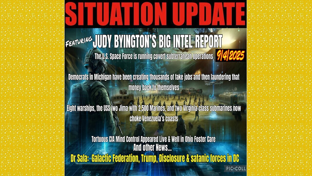 SITUATION UPDATE 9/4/25 - Democrats In Michigan Have Been Creating Thousands Of Fake Jobs