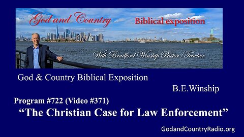 371 - A Christian Case for Law Enforcement